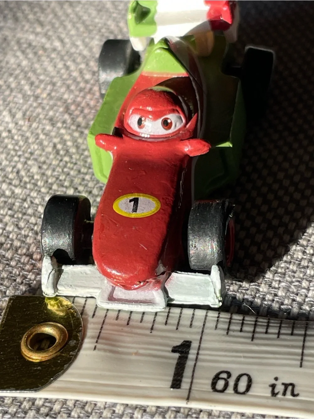 Disney Pixar cars 2 Francesco Bernoulli PVC toy figure